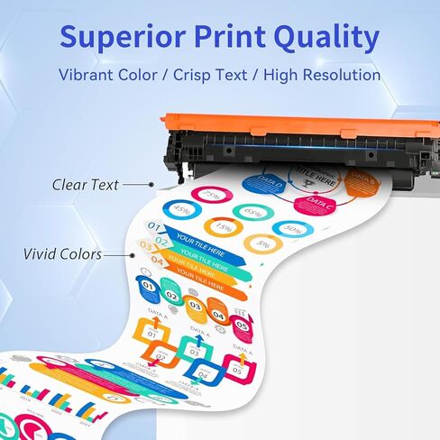 myCartridge 069H Toner Cartridge Set Compatible Replacement for Canon 069 069H Toner Works for Canon Color imageCLASS MF753Cdw MF751Cdw LBP674Cdw Printer, 069 069H Toner Cartridge 4 Pack in Kuwait