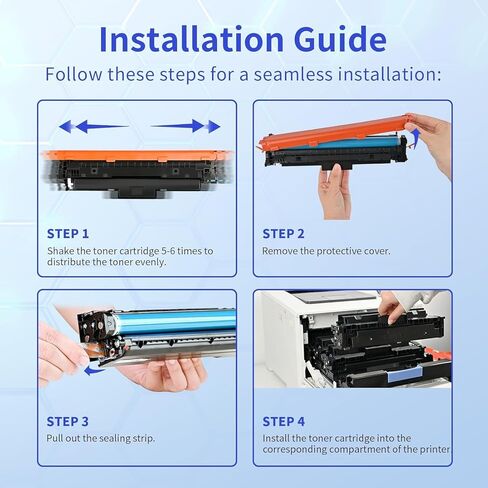 myCartridge 069H Toner Cartridge Set Compatible Replacement for Canon 069 069H Toner Works for Canon Color imageCLASS MF753Cdw MF751Cdw LBP674Cdw Printer, 069 069H Toner Cartridge 4 Pack in Kuwait
