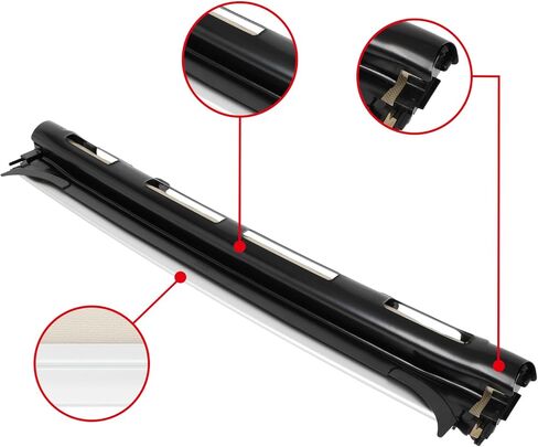 cciyu Car Sunroof Sunshade Shade Curtain Cover 2010-2017 for Audi Q5(3.2L 2009-2012)2013-2016 for Seat Leon,2007-2014 for Volkswagen Golf,2009-2018-Tiguan Panoramic Sunroof Shade Cover 1K9877307A in Saudi Arabia