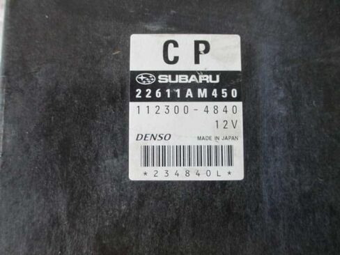 Engine ECM Electronic Control Module 2.5L Fits 2007 07 Compatible with Subaru Impreza 22611AM450 in Saudi Arabia