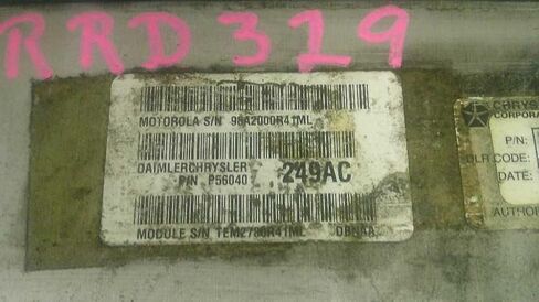 01 متوافق مع دودج متوافق مع وحدة التحكم في محرك دورانجو ECM P56040249AC 56040249AC in Saudi Arabia