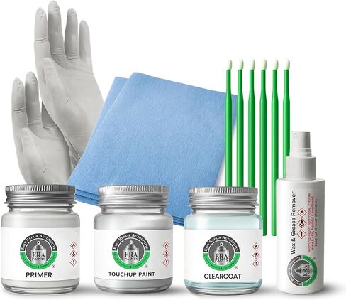 ERA Paints - Z2S - Silky Silver Metallic for SUZUKI Exact OEM Color Match Automotive Touch Up Paint for Cars - Scratch & Chip Repair for Metal & Plastic - Pro Kit - Made in USA in Saudi Arabia
