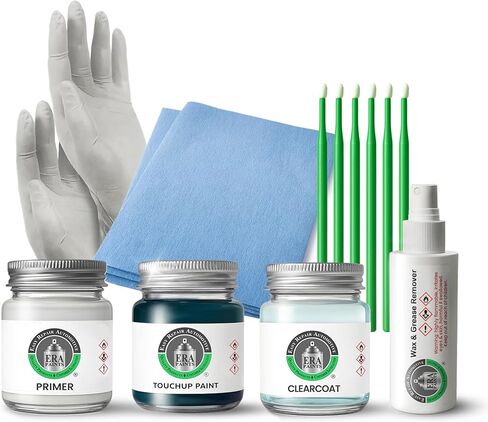ERA Paints - 785 - South Pacific Pearl for TOYOTA Exact OEM Color Match Automotive Touch Up Paint for Cars - Scratch & Chip Repair for Metal & Plastic - Pro Kit - Made in USA in Saudi Arabia