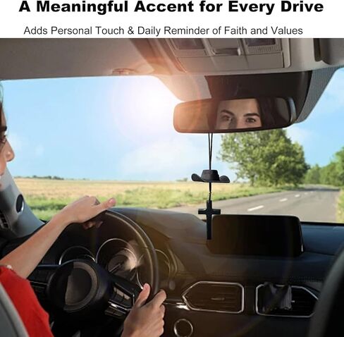 Cowboy Hat Car Charm Western Rear View Mirror Hanging Decor Accessories for Men Women Country Style Cowgirl Charms Cool Interior Hanger for Car with Stylish Hanging Ornaments in Kuwait