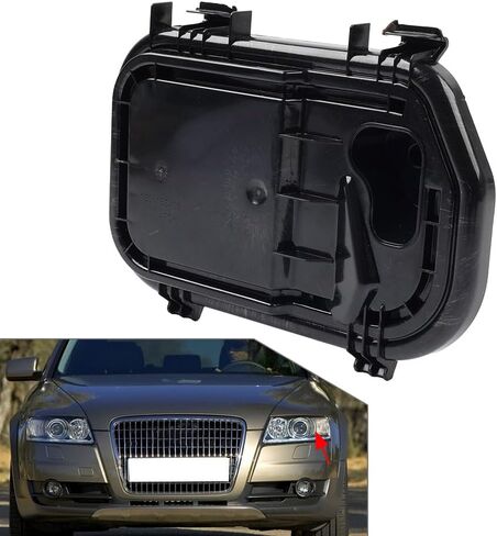 Cnfang4 4F0941159 غطاء المصباح الخارجي الملحقات الخفيفة قبعات واقية اليسار ABS لأودي A6 / S6 / RS6 C6 05-11 1 قطعة in Kuwait