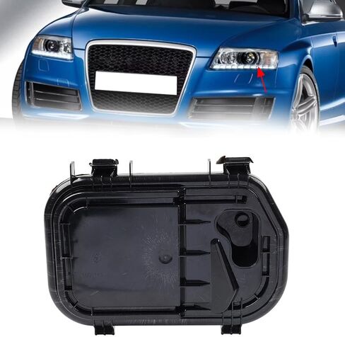 Cnfang4 4F0941159 غطاء المصباح الخارجي الملحقات الخفيفة قبعات واقية اليسار ABS لأودي A6 / S6 / RS6 C6 05-11 1 قطعة in Kuwait