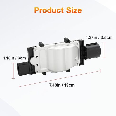Engine Cooling Fan Control Module Compatible with Ford Fusion Taurus Taurus Lincoln MKS MKZ Mercury Milan Sable 2008-2012 Replacement for 8G1Z-8B658-A 8G1Z8B658A in Saudi Arabia
