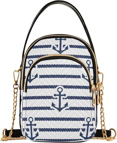 حقيبة كروس للنساء من جيبوني، حقيبة كتف صغيرة للهاتف الخلوي مع حزام جلدي in Kuwait