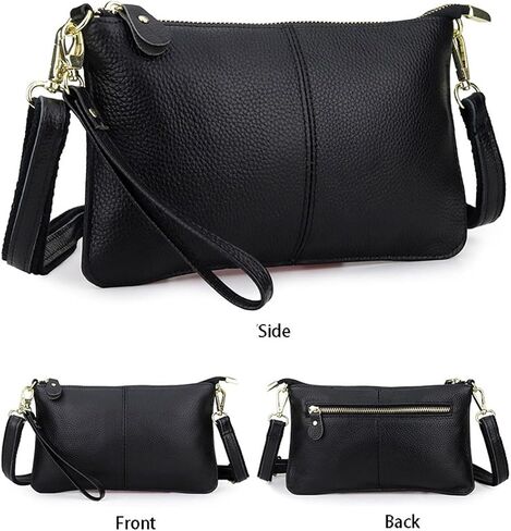 Genuine Leather Small Crossbody bags for Women mini Shoulder Bags Handbags Purses Wallet in Kuwait
