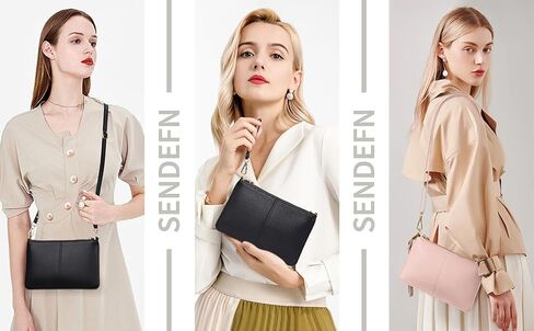 Genuine Leather Small Crossbody bags for Women mini Shoulder Bags Handbags Purses Wallet in Kuwait