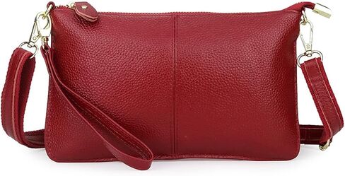 Genuine Leather Small Crossbody bags for Women mini Shoulder Bags Handbags Purses Wallet in Kuwait