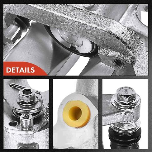 A-Premium Disc Brake Caliper Assembly with Bracket Compatible with Chevrolet Models - Malibu 2014-2016 - Rear Driver and Passenger Side, 2-PC Set in Saudi Arabia
