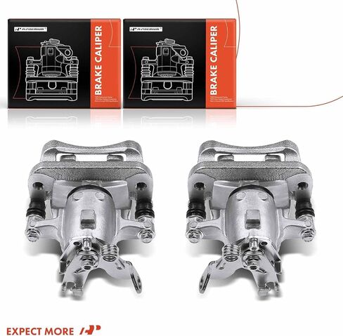 A-Premium Disc Brake Caliper Assembly with Bracket Compatible with Chevrolet Models - Malibu 2014-2016 - Rear Driver and Passenger Side, 2-PC Set in Saudi Arabia