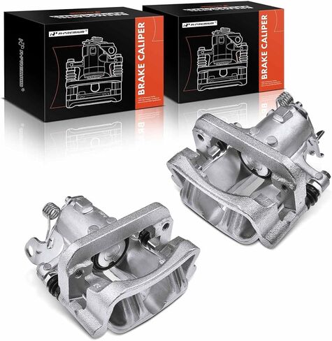 A-Premium Disc Brake Caliper Assembly with Bracket Compatible with Chevrolet Models - Malibu 2014-2016 - Rear Driver and Passenger Side, 2-PC Set in Saudi Arabia