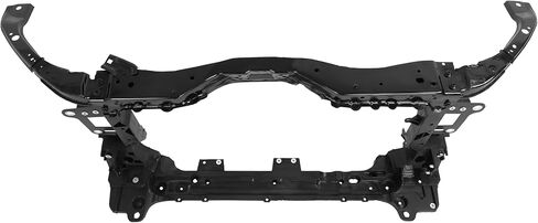Radiator Support Assembly Compatible with 2017-2021 Honda Civic EX/EX-L/LX/Sport Touring Hatchback Replacement for HO1225188 71410TGGA01 Electrophoresis Steel Primed Black in Saudi Arabia