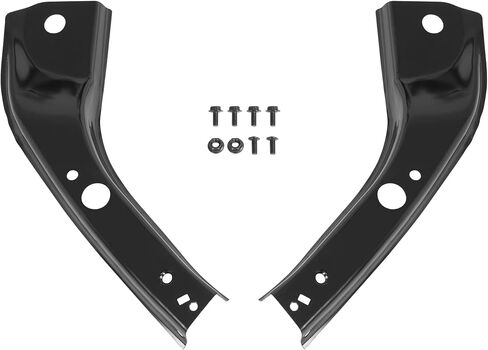 Radiator Support Assembly Compatible with 2017-2021 Honda Civic EX/EX-L/LX/Sport Touring Hatchback Replacement for HO1225188 71410TGGA01 Electrophoresis Steel Primed Black in Saudi Arabia