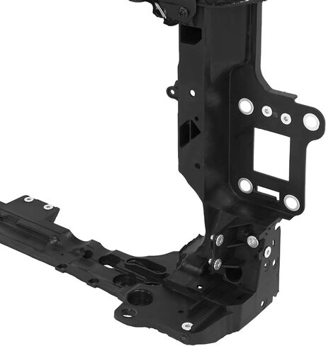 Radiator Support Assembly Compatible with 2017-2021 Honda Civic EX/EX-L/LX/Sport Touring Hatchback Replacement for HO1225188 71410TGGA01 Electrophoresis Steel Primed Black in Saudi Arabia