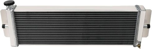 Universal Air to Water Intercooler Liquid Heat Exchanger Aluminum Radiator 2-Row Core 610x200x56mm in Kuwait