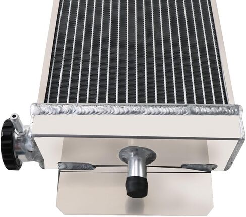 Universal Air to Water Intercooler Liquid Heat Exchanger Aluminum Radiator 2-Row Core 610x200x56mm in Kuwait