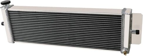 Universal Air to Water Intercooler Liquid Heat Exchanger Aluminum Radiator 2-Row Core 610x200x56mm in Kuwait