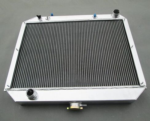 3 صفوف مشعاع ألومنيوم كامل لـ 1966-1970 كرايسلر 300، دودج موناكو بولارا، بليموث فيوري 7.2 لتر AT in Kuwait