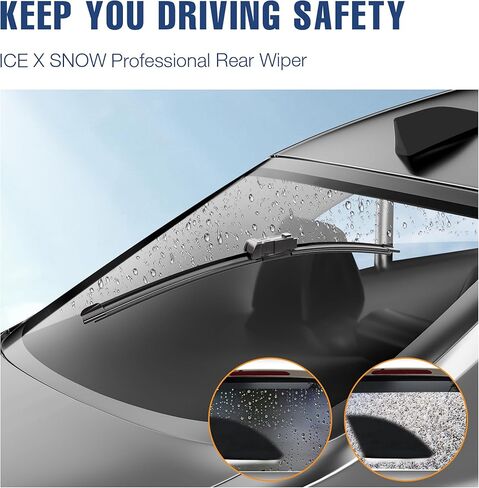 3 Wipers 22"/20"/10" Windshield Wiper Blades Replacement for Jeep Renegade 2022-2015 Automotive Replacement Windshield Wiper Blades,22"+20" Windshield Wipers with 10" Rear Wiper Blade Set in Kuwait