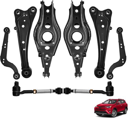 4873042050 8pcs Rear Lateral &Upper & Lower Rearward Control Arm Set Compatible with Toyota RAV4 2006-2018 Fit for Lexus NX300 2018-2021 NX300h 2015-2021 Replace 48780-42010 in Kuwait