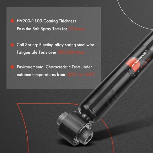 A-Premium Rear Driver or Passenger Side Shock Absorber Compatible with Tesla Model 3 2017 2018 2019 2020 2021 RWD in Saudi Arabia