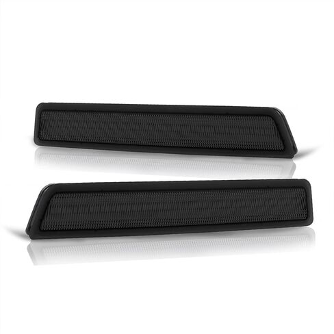 AJP Distributors Front Amber Rear Red LED Side Marker Lights Driving Bumper Signal Reflector Lamps Compatible/Replacement For Challenger 2015 2016 2017 2018 2019 2020 2021 2022 15 16 17 18 19 20 21 22 in Kuwait