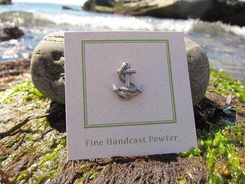 Jim Clift Design Anchor Lapel Pin in Kuwait