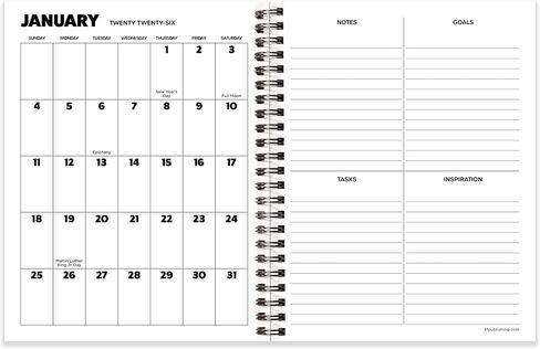 TF Publishing 2026 Sesame Street Medium Weekly Monthly Planner with 12-Month Calendar Grid, Goals and Task Trackers - Weekly Schedule Planner w/Priority List Section and Stickers - 6.5in x 8in in Kuwait