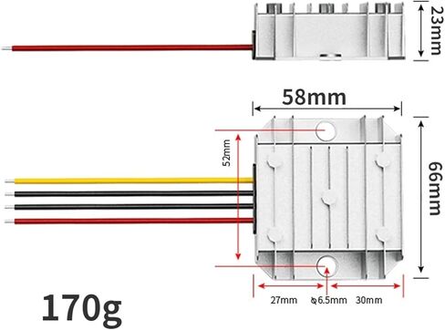 120V 100V 96V 84V 72V 60V 48V 24V to 12V 15A 20A 5A 10A DC DC Buck Converter Power Regulator Step Down Voltage Car CCTV(DC 12V 10A,DC 48V 60V (20-72V)) in Saudi Arabia