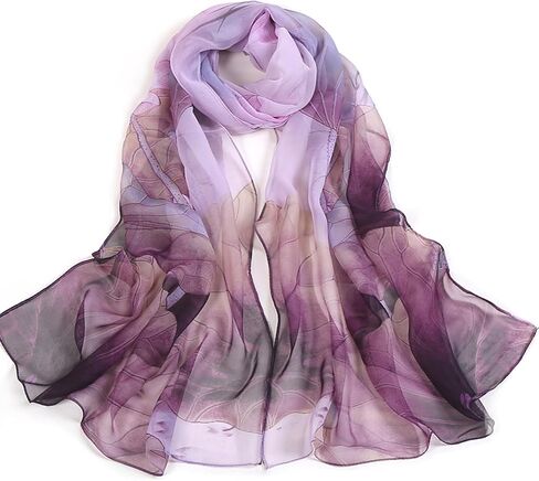 Scarfs for Women Lightweight Print Fashion Sunscreen Wraps Shawls Scarves for Women Elegant Sheer Scarfs in Saudi Arabia