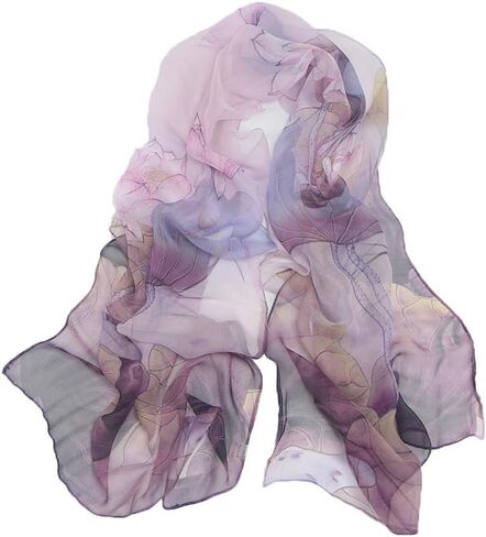 Scarfs for Women Lightweight Print Fashion Sunscreen Wraps Shawls Scarves for Women Elegant Sheer Scarfs in Saudi Arabia