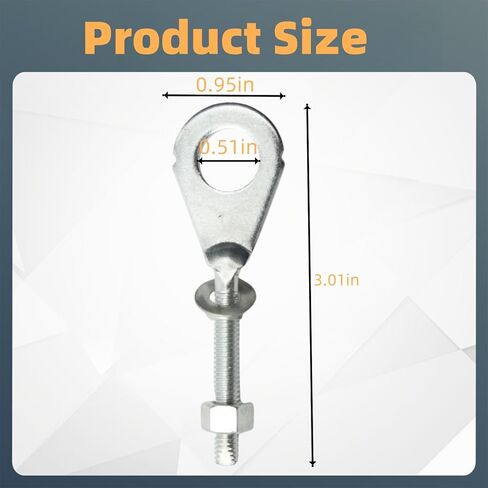 4 Pcs 95014-10010 Motorcycle Chain Adjuster Tensioner Replacement for Honda CT70 XR70R CRF50F C70 CRF100F CRF70F CRF80F XR75 XR80 XR100 in Kuwait