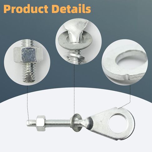 4 Pcs 95014-10010 Motorcycle Chain Adjuster Tensioner Replacement for Honda CT70 XR70R CRF50F C70 CRF100F CRF70F CRF80F XR75 XR80 XR100 in Kuwait