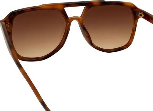 Epoch Eyewear San Juan Durango Oversized Sunglasses for Men or Women Tortoise Frame w/Gradient Brown Lens in Saudi Arabia
