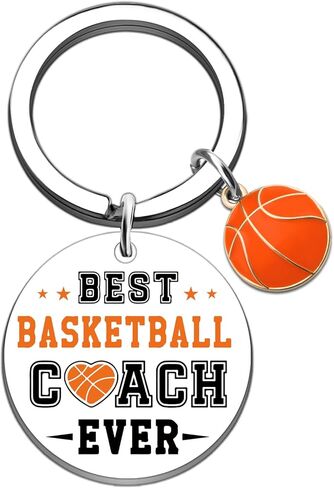 Basketball Coach Gifts Best Coachs Gifts Kechains Coaches Appreciation Gift for Men Women Basketball Coaches Sports Teams Leader Birthday Christmas Retirement Gift Best Basketball Coach Ever Keyring in Kuwait