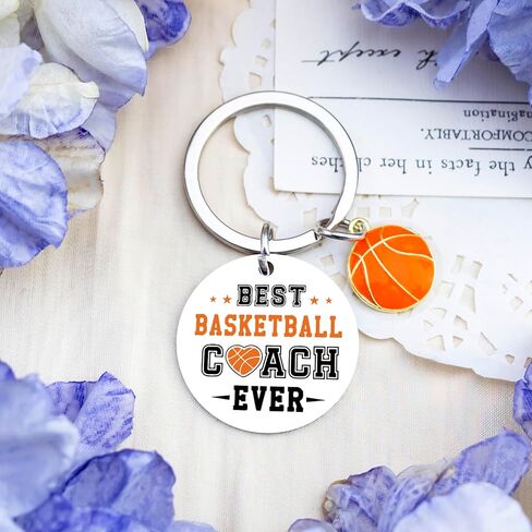 Basketball Coach Gifts Best Coachs Gifts Kechains Coaches Appreciation Gift for Men Women Basketball Coaches Sports Teams Leader Birthday Christmas Retirement Gift Best Basketball Coach Ever Keyring in Kuwait