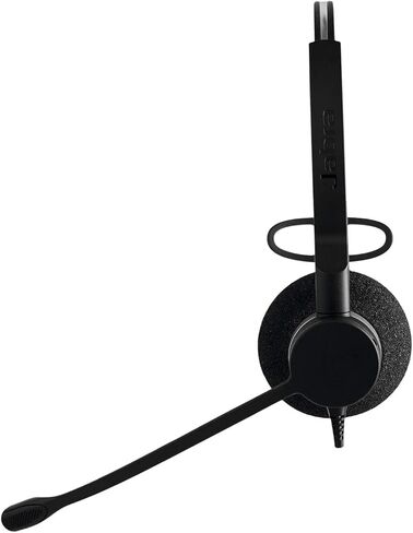 Jabra Biz 2300 QD (Quick Disconnect) Mono Headset - Delivers HD Voice Using Noise Cancelling Microphone, Boom arm rotates 360 Degrees, All Day Comfort (Renewed) in Saudi Arabia