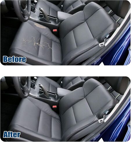 Driver and Passenger Side Bottom Leather Perforated Seat Cover Black Compatible with Acura TSX 2009 2010 2011 2012 2013 2014 in Saudi Arabia