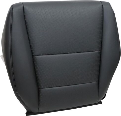Driver and Passenger Side Bottom Leather Perforated Seat Cover Black Compatible with Acura TSX 2009 2010 2011 2012 2013 2014 in Saudi Arabia