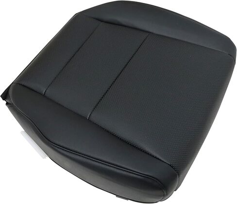 Driver and Passenger Side Bottom Leather Perforated Seat Cover Black Compatible with Acura TSX 2009 2010 2011 2012 2013 2014 in Saudi Arabia