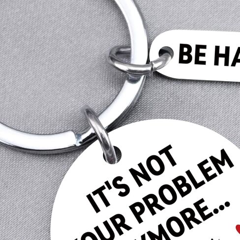 Retirement Gift for Woman Men Funny Retirement Keychain Retired Gifts for Friends Teacher Coworkers Farewell Goodbye Gifts Retirements Decorations Keyring in Kuwait