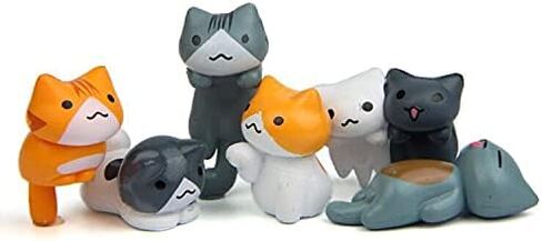 Cute Cat Key Chains and Rings - Kawaii Adorable Keychains for Cat Lovers - Bag Pendant Charms in Saudi Arabia