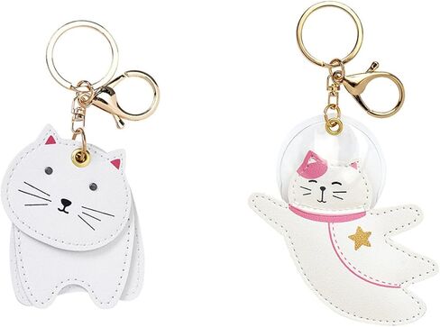 Cute Cat Key Chains and Rings - Kawaii Adorable Keychains for Cat Lovers - Bag Pendant Charms in Saudi Arabia
