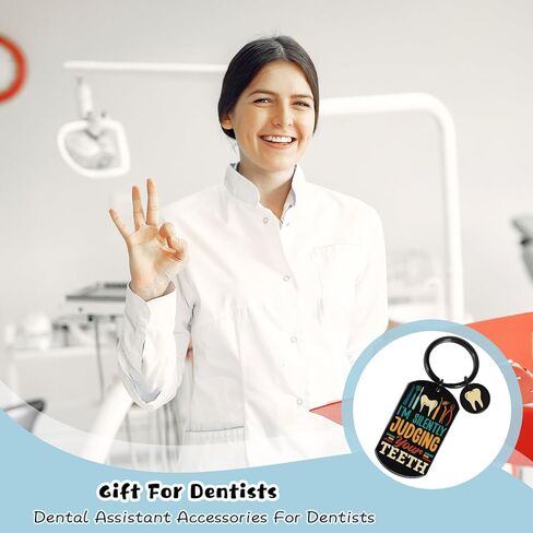 OEHEDOU Dental Assistant Week Gifts Dental Assistant Accessories Dental Hygienist Gifts For Doctors Appreciation Gift For Dentists Tooth Fairy Gift Funny Dentist Keychain Dentist Assistant Gift in Saudi Arabia