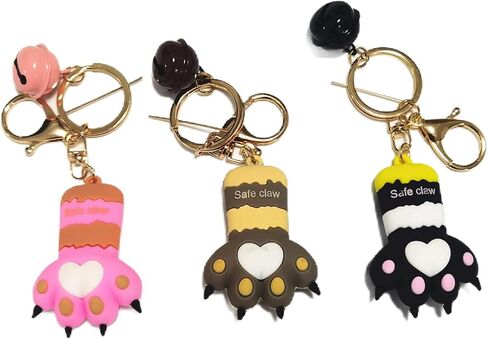 Cute Cat Key Chains and Rings - Kawaii Adorable Keychains for Cat Lovers - Bag Pendant Charms in Saudi Arabia