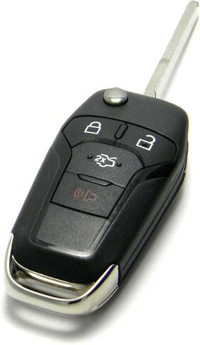 OEM 4-Button Keyless Entry Remote Flip Key Fob Compatible with 2013-2016 Ford Fusion (FCC ID: N5F-A08TAA / P/N: 164-R7986) in Saudi Arabia