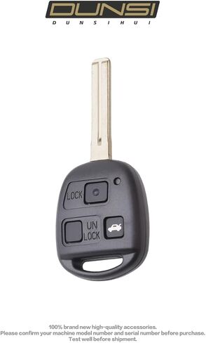 DUNSIHUI HYQ1512V مفتاح السيارة فوب التحكم عن بعد دخول المركبات عن بعد متوافق مع GS430 IS300 LS400 ES300 GS300 GS400 89785-50031 3 زر in Saudi Arabia